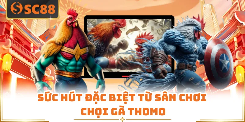 Sức hút đặc biệt từ sân chơi chọi gà Thomo